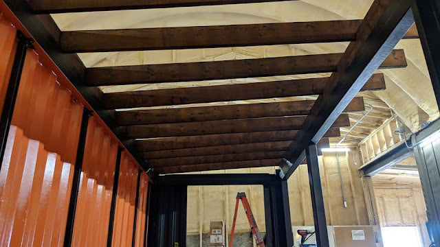 Transportable Shipping Container Bar