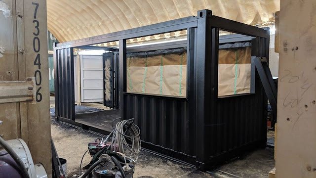 Transportable Shipping Container Bar