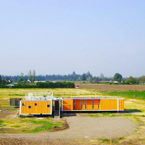 Earthquake-Resistant Modular Shipping Container Home