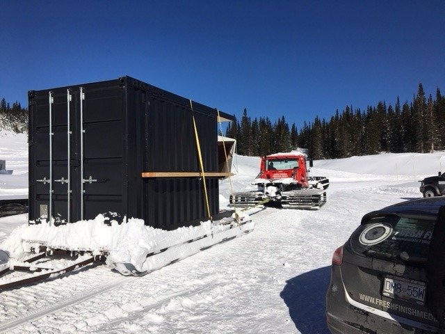 Transportable Shipping Container Bar