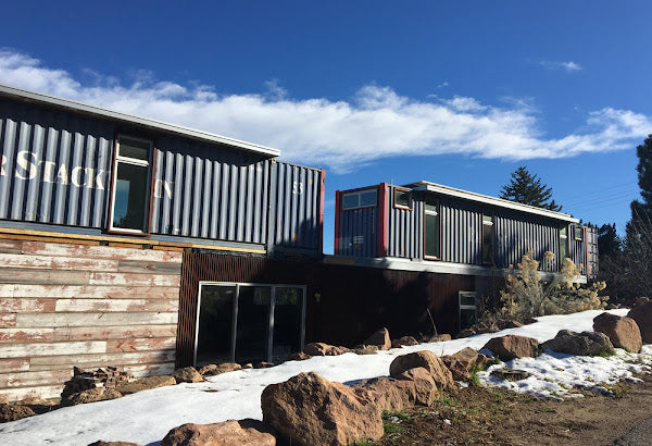 Shipping Container Home on Narrow Lot, Boulder, Colorado