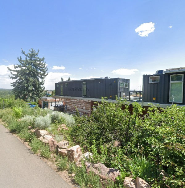 Shipping Container Home on Narrow Lot, Boulder, Colorado