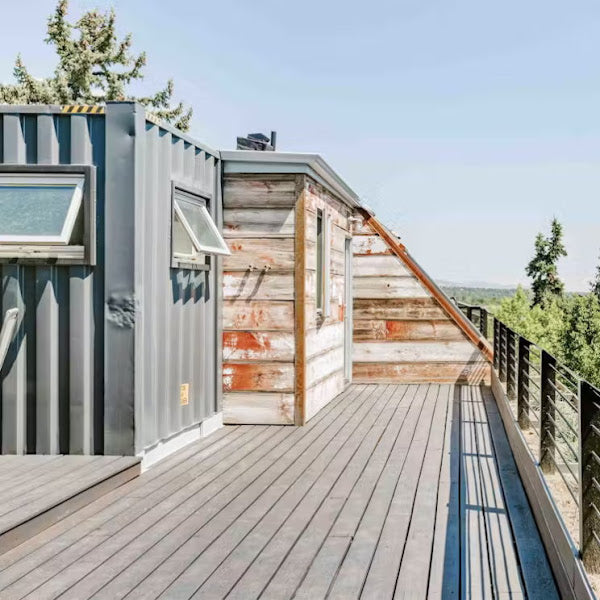 Shipping Container Home on Narrow Lot, Boulder, Colorado