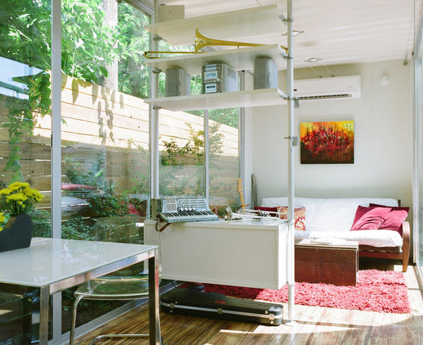 Cordell House – 1x20ft and 2x40ft Shipping Container Home, Houston, Texas