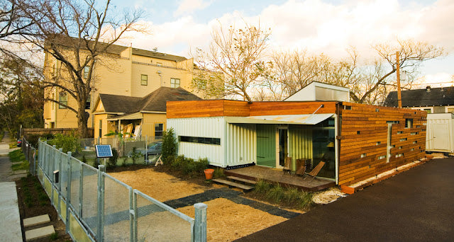Cordell House – 1x20ft and 2x40ft Shipping Container Home, Houston, Texas