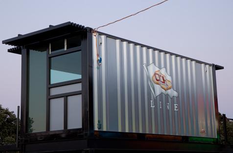 Small 20ft Shipping Container Home, Auckland, New Zealand