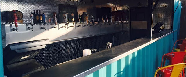 Transportable Shipping Container Bar