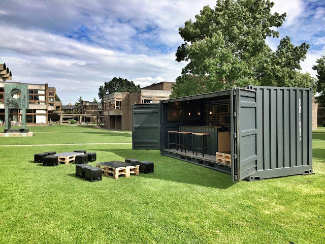 Transportable Shipping Container Bar