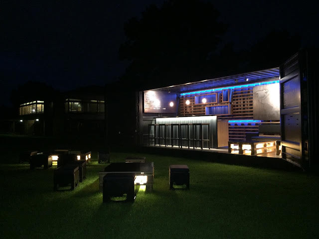 Transportable Shipping Container Bar