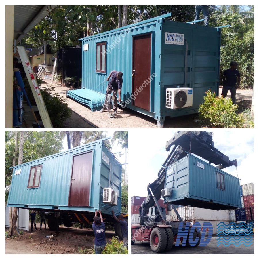 Eco Agro Pvt Ltd – 20ft Hybrid Container Office by HCD