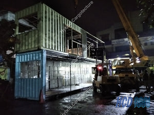 Steel Structure And Shipping Container Hybrid Building