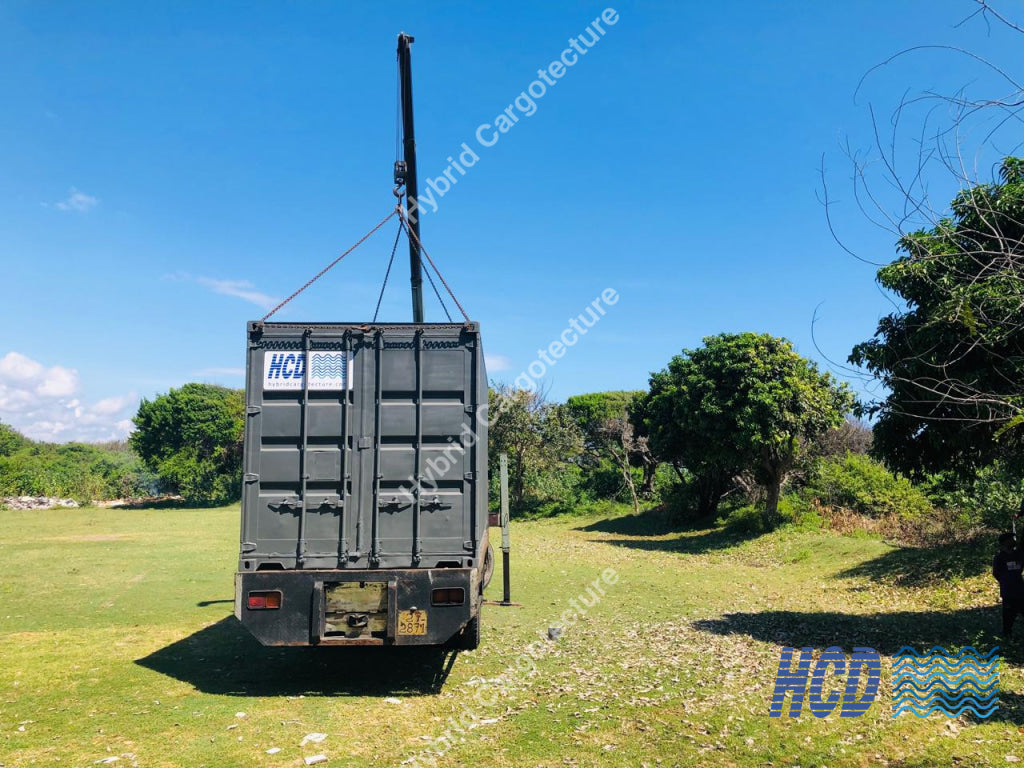 Premium Storage Shipping Containers Delivered to Uga Jungle Beach