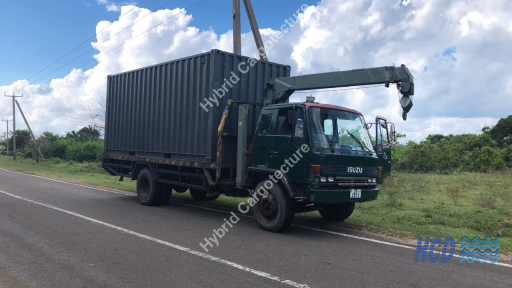 Premium Storage Shipping Containers Delivered to Uga Jungle Beach