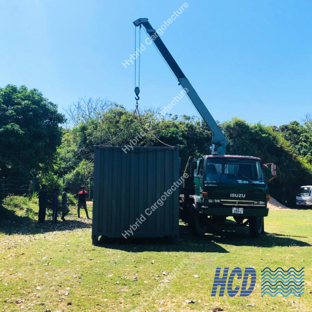 Premium Storage Shipping Containers Delivered to Uga Jungle Beach