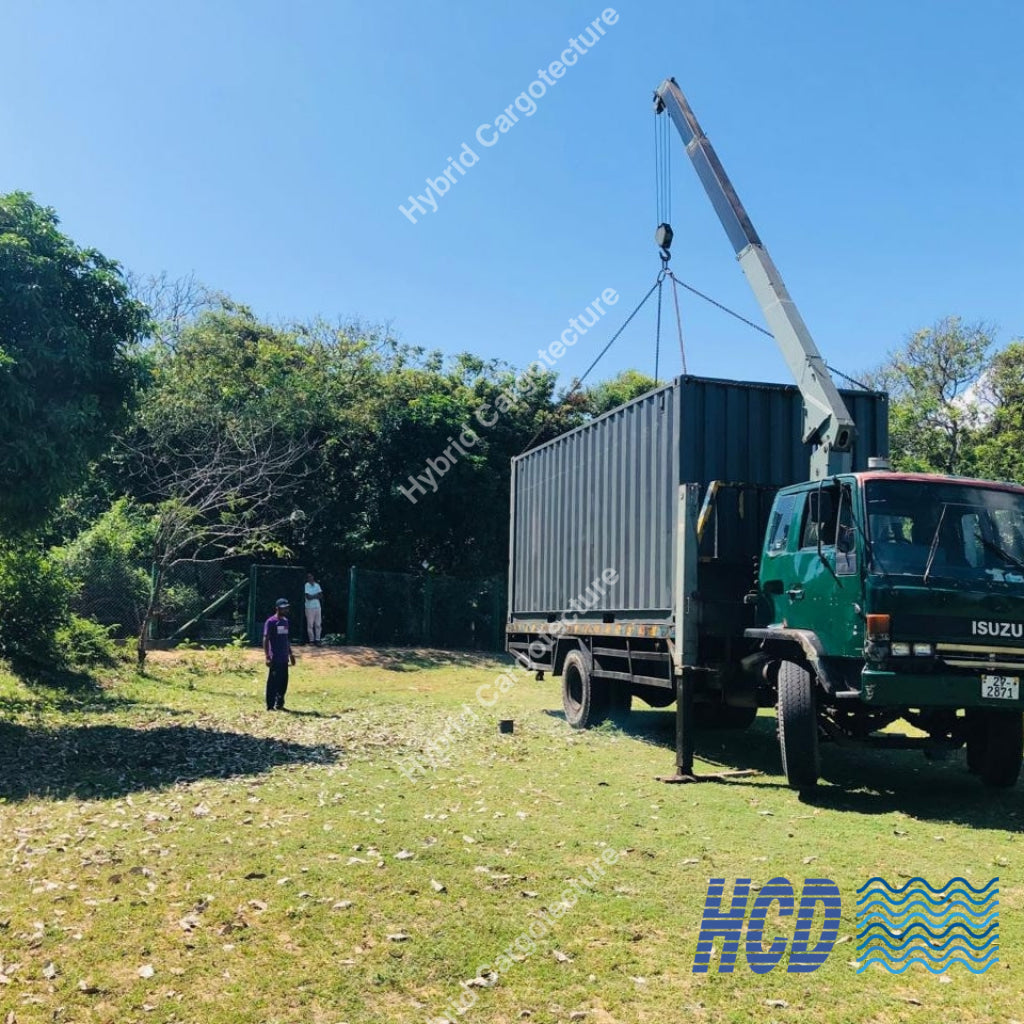 Premium Storage Shipping Containers Delivered to Uga Jungle Beach