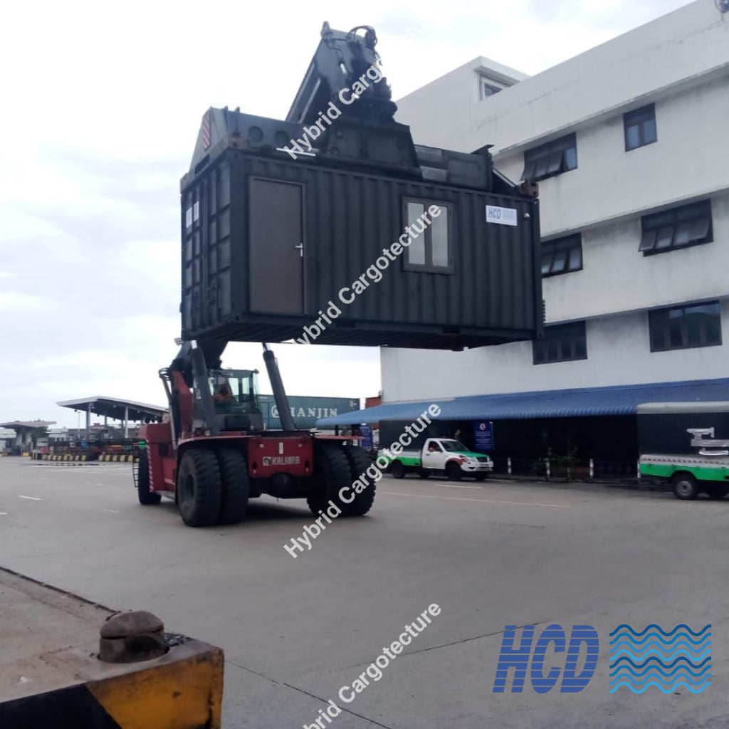 Foresight Engineering - Office Container For Site Operations At Colombo International Terminal