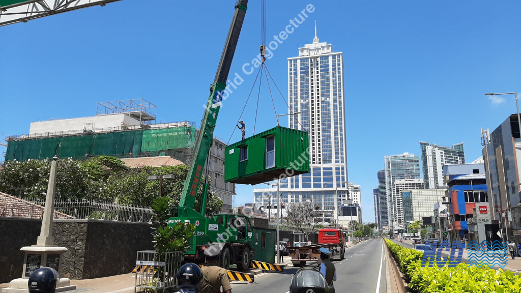 American Embassy in Sri Lanka gets a HCD Office Container - Hybrid Cargotecture Development | We are Sri Lanka’s #1 innovative supplier in shipping container and civil building solutions, hybrid hotels, hybrid homes, shipping container homes, including office containers, shipping container office, ISO containers, shipping container conversion and steel fabricated boxes..