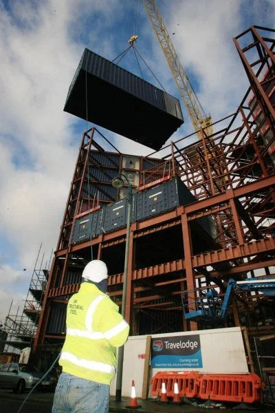 The Travelodge Shipping Container Hotel – Uxbridge, UK