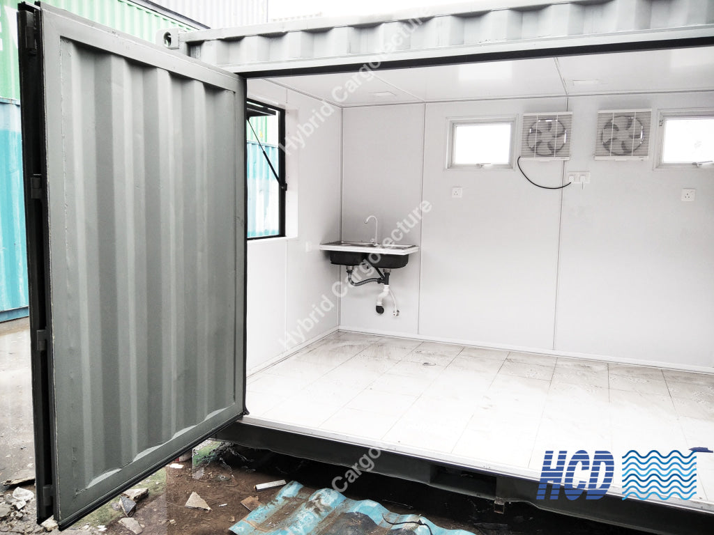20 Ft Shipping Container Hybrid Food Outlet