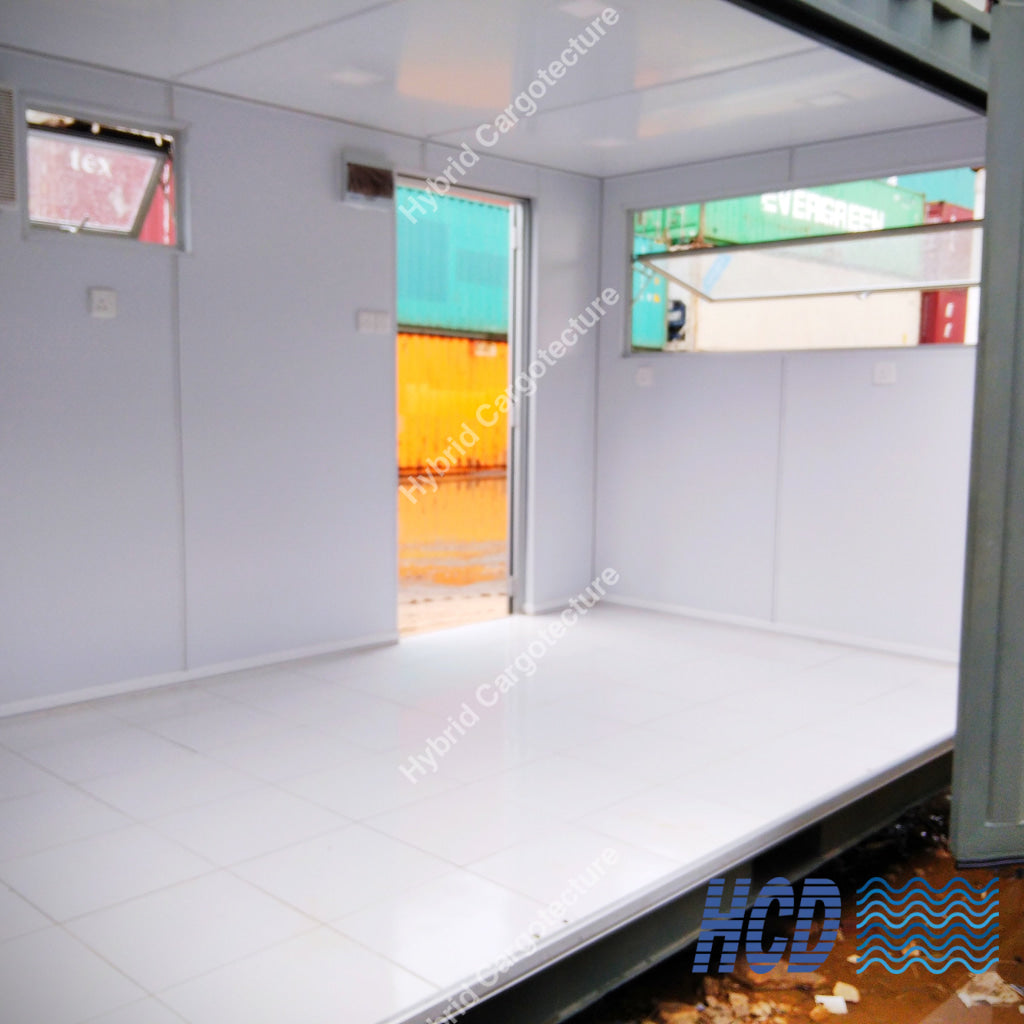 20 Ft Shipping Container Hybrid Food Outlet
