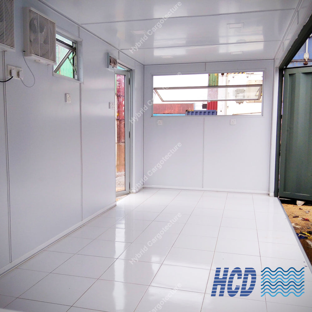 20 Ft Shipping Container Hybrid Food Outlet