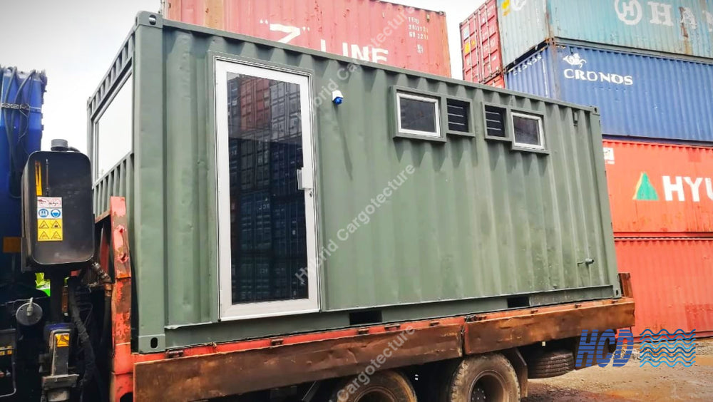 20 Ft Shipping Container Hybrid Food Outlet