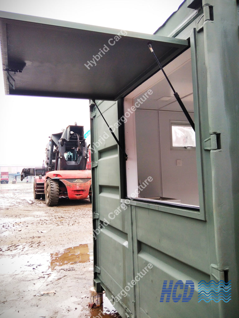 20 Ft Shipping Container Hybrid Food Outlet