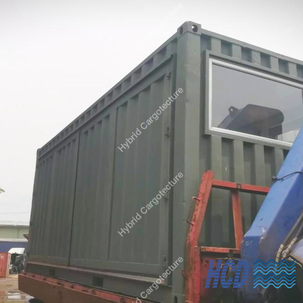 20 Ft Shipping Container Hybrid Food Outlet