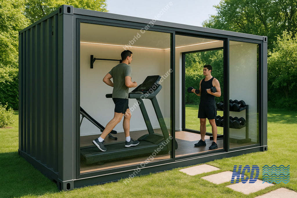 Hybrid Home Gym – 20ft HC Container Gym