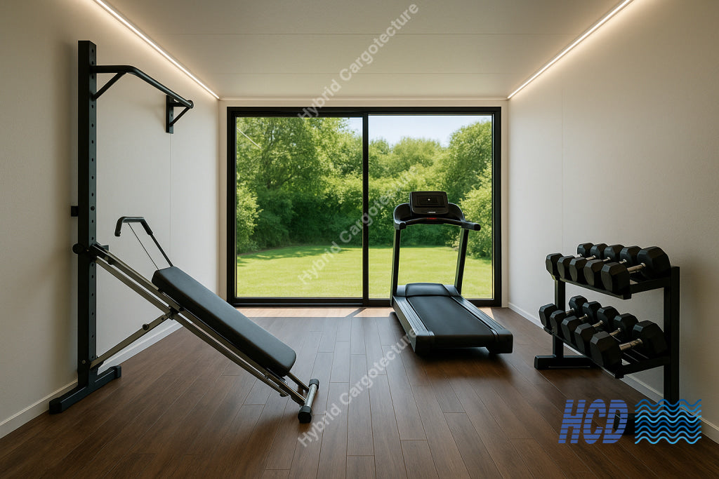 Hybrid Home Gym – 20ft HC Container Gym