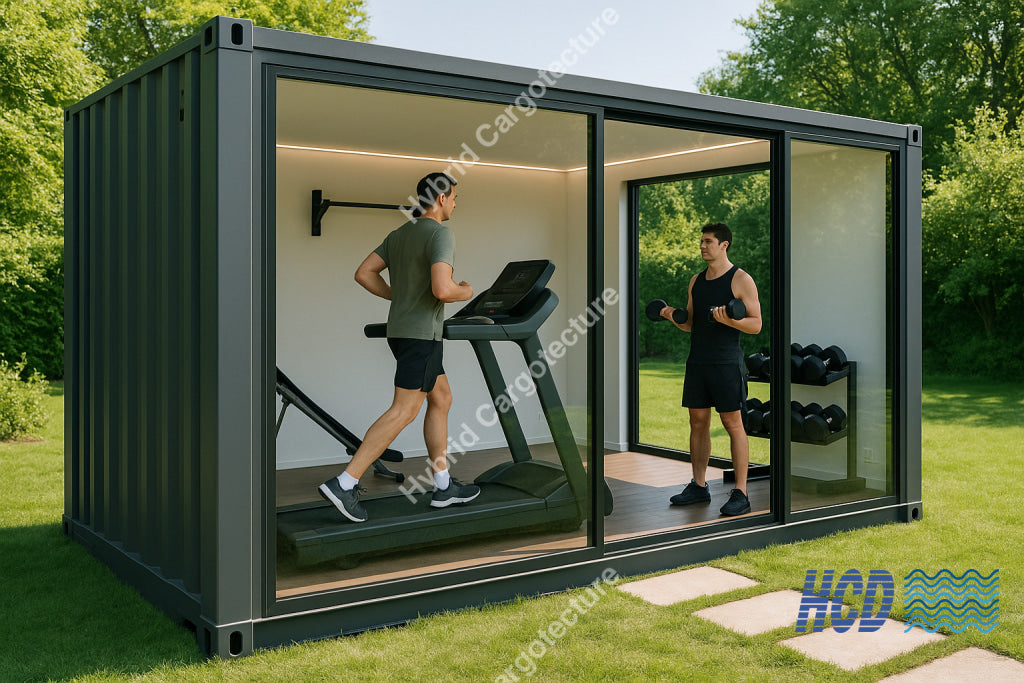 Hybrid Home Gym – 20ft HC Container Gym