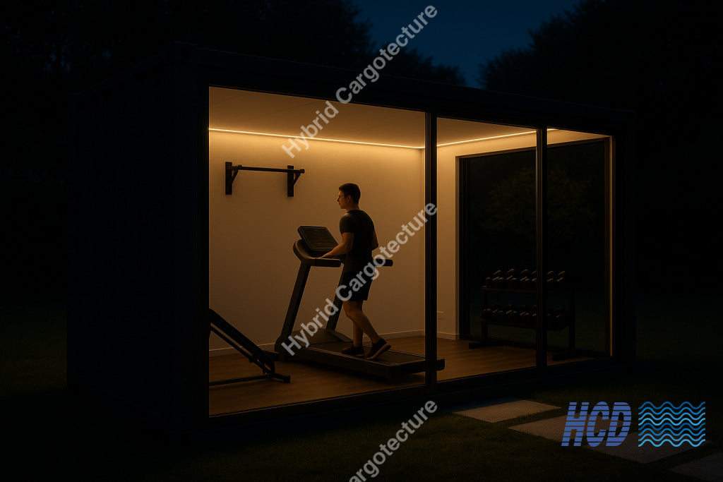 Hybrid Home Gym – 20ft HC Container Gym