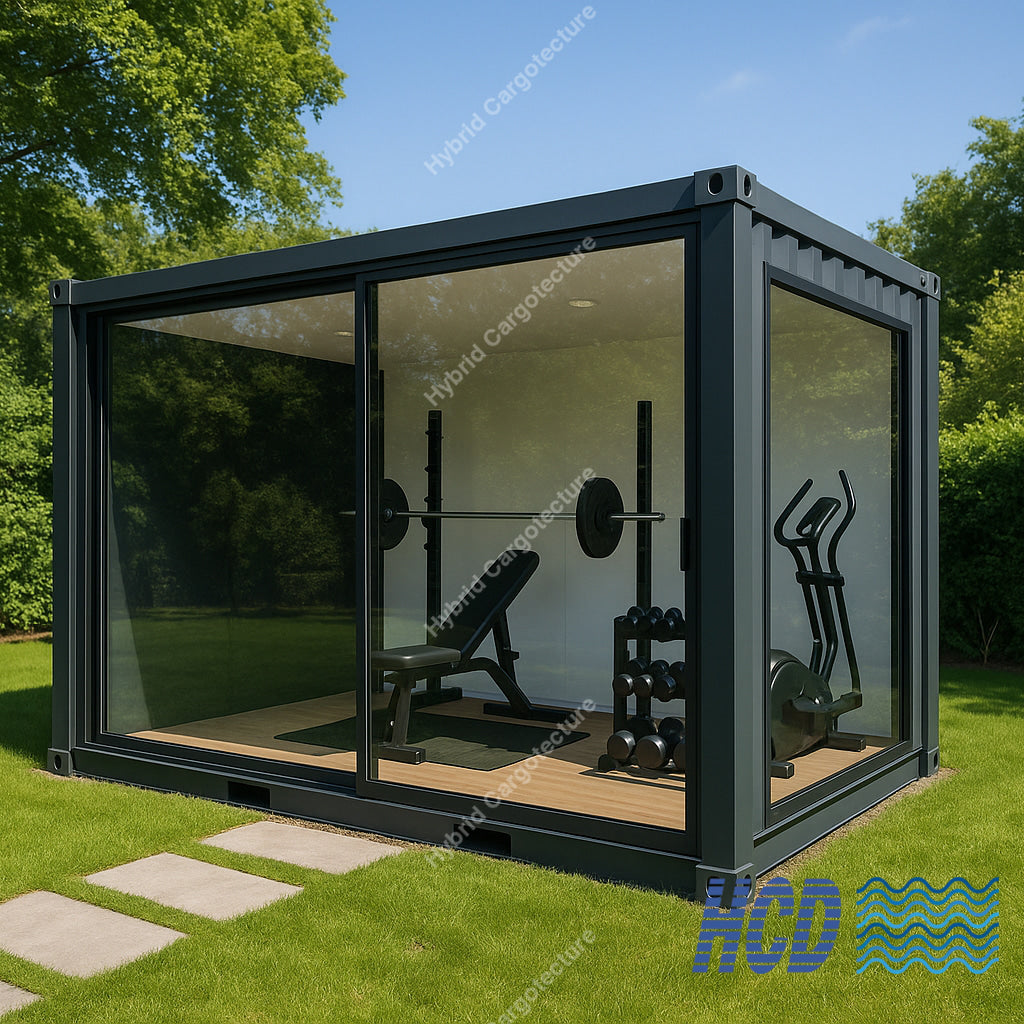 Hybrid Home Gym – 20ft HC Container Gym