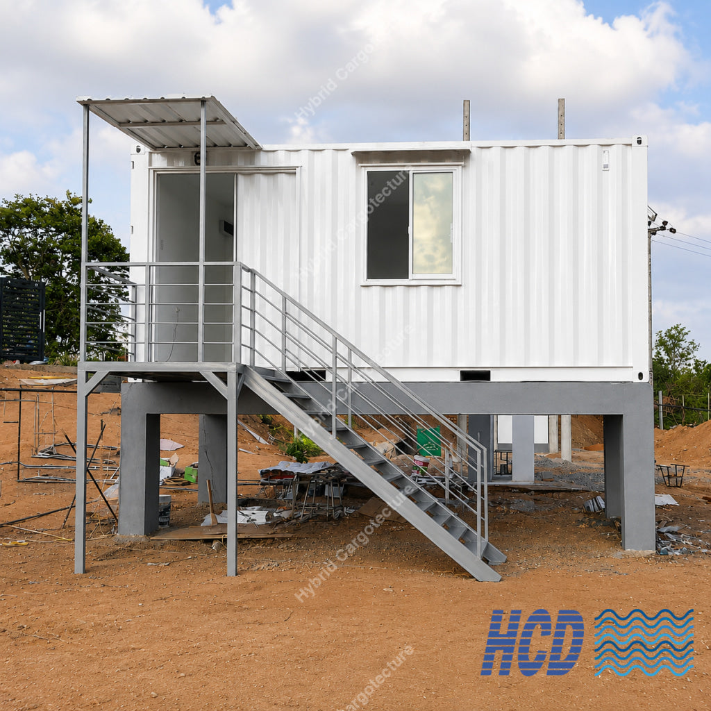 20ft Hybrid Control & Operations Room for 2 MW Solar Power Plant