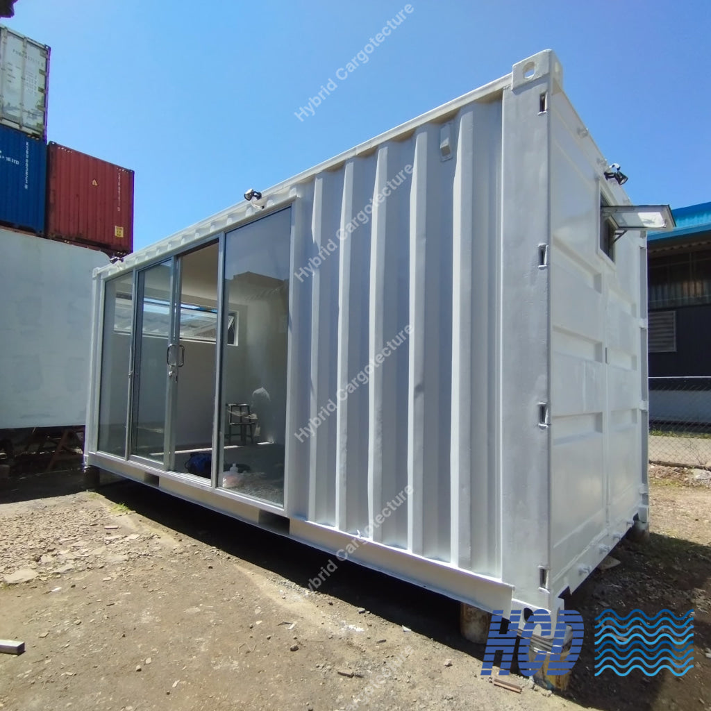 20Ft Hybrid Hotel Chalet – Luxury Container Stay In Neluwa