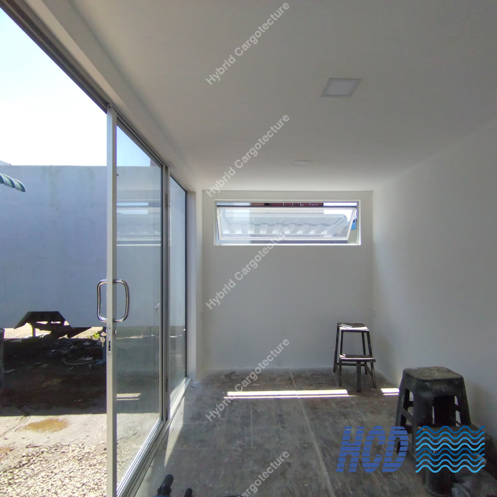 20Ft Hybrid Hotel Chalet – Luxury Container Stay In Neluwa