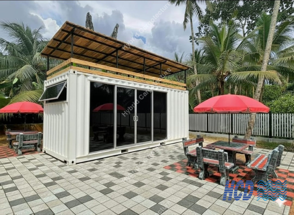 20ft Hybrid Hotel Chalet – Luxury Container Stay in Neluwa