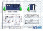 20ft Hybrid Kitchen - HCD Shipping Container Kitchen Plan - Hybrid Cargotecture Development | We are Sri Lanka’s #1 innovative supplier in shipping container and civil building solutions, hybrid hotels, hybrid homes, shipping container homes, including office containers, shipping container office, ISO containers, shipping container conversion and steel fabricated boxes..