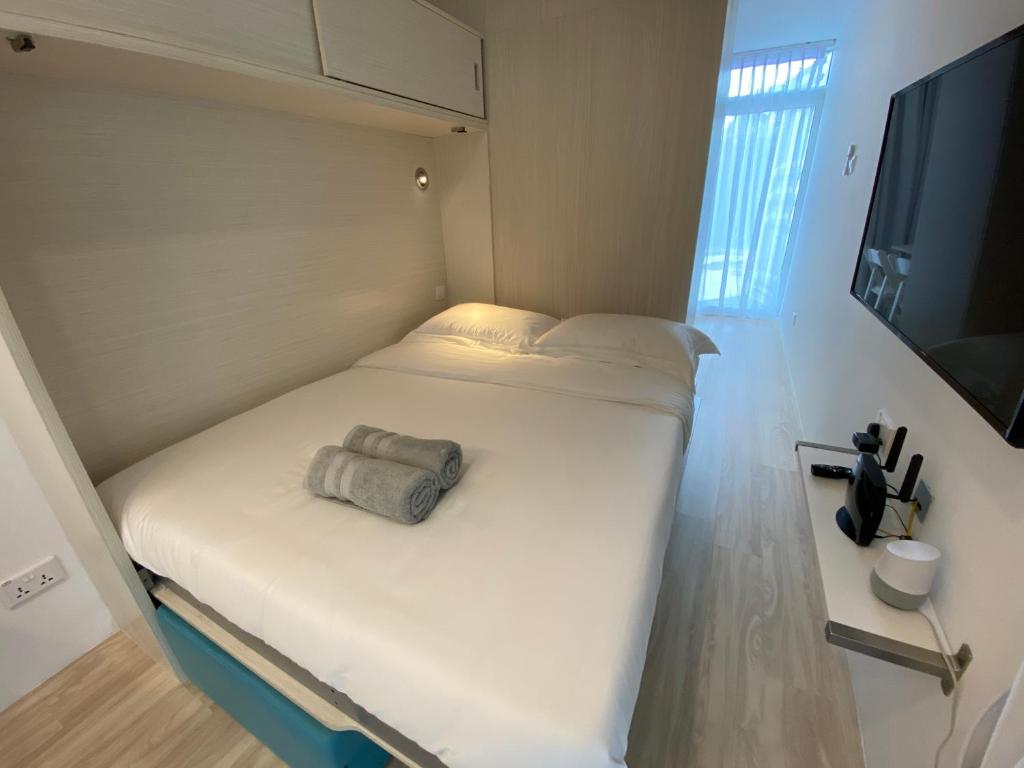 Shipping Container Hotel at Haw Par Villa – Singapore