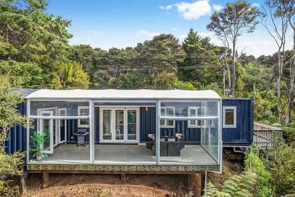 2-Bedroom 45 sqm Hybrid Container Home – Auckland, New Zealand
