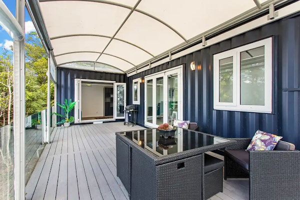 2-Bedroom 45 sqm Hybrid Container Home – Auckland, New Zealand