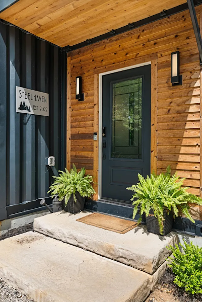 Steelhaven - 3 Bedroom 1000 sqft Hybrid Shipping Container Home, Michigan