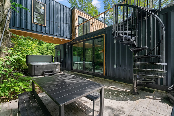 Steelhaven - 3 Bedroom 1000 sqft Hybrid Shipping Container Home, Michigan