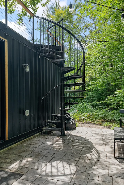 Steelhaven - 3 Bedroom 1000 sqft Hybrid Shipping Container Home, Michigan