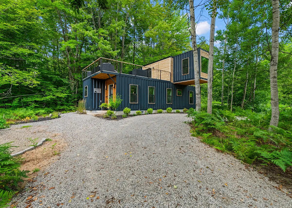 Steelhaven - 3 Bedroom 1000 sqft Hybrid Shipping Container Home, Michigan