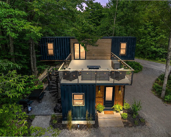 Steelhaven - 3 Bedroom 1000 sqft Hybrid Shipping Container Home, Michigan - Second Image