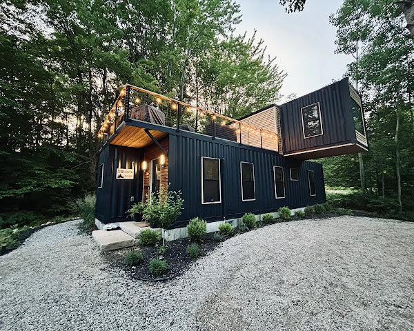 Steelhaven - 3 Bedroom 1000 sqft Hybrid Shipping Container Home, Michigan