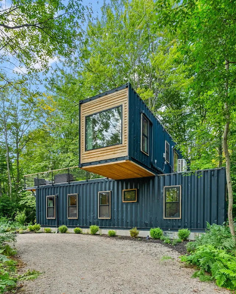 Steelhaven - 3 Bedroom 1000 sqft Hybrid Shipping Container Home, Michigan