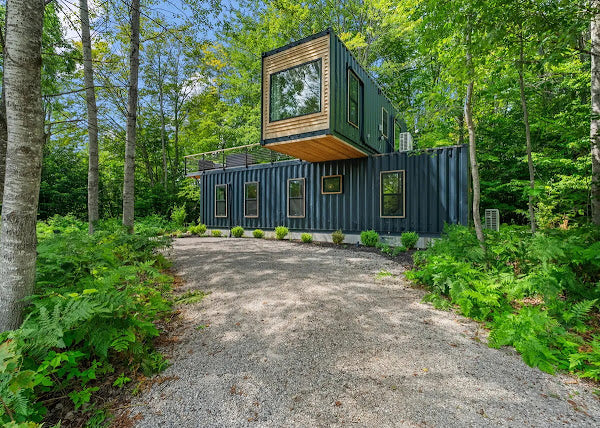 Steelhaven - 3 Bedroom 1000 sqft Hybrid Shipping Container Home, Michigan