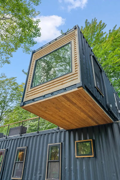 Steelhaven - 3 Bedroom 1000 sqft Hybrid Shipping Container Home, Michigan